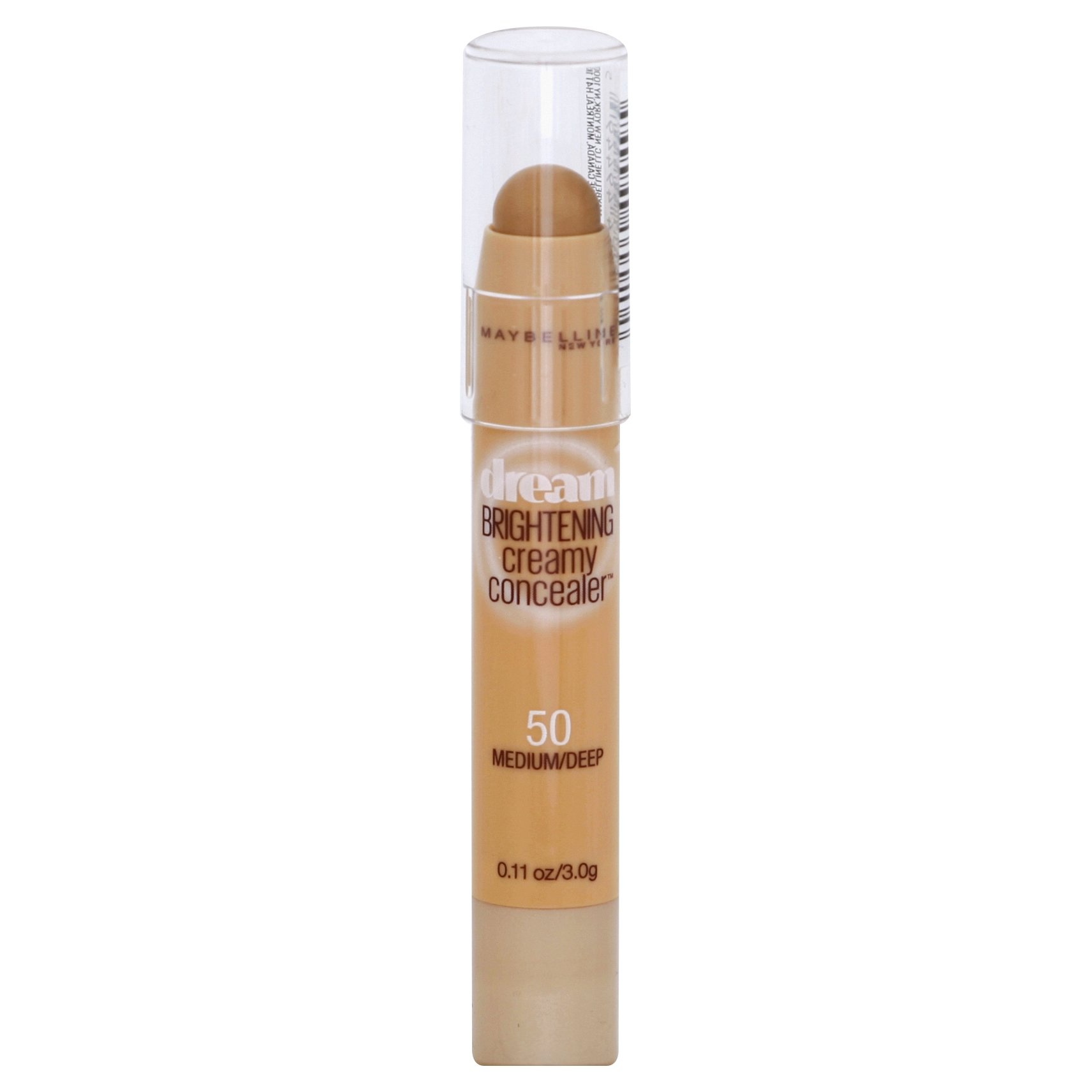 slide 1 of 4, Maybelline Dream Brightening Concealer 50 Medium/Deep, 0.1 oz