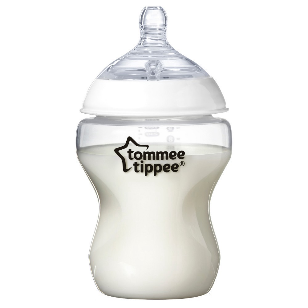 slide 3 of 7, Tommee Tippee Closer To Nature Baby Bottle - Clear, 9 oz