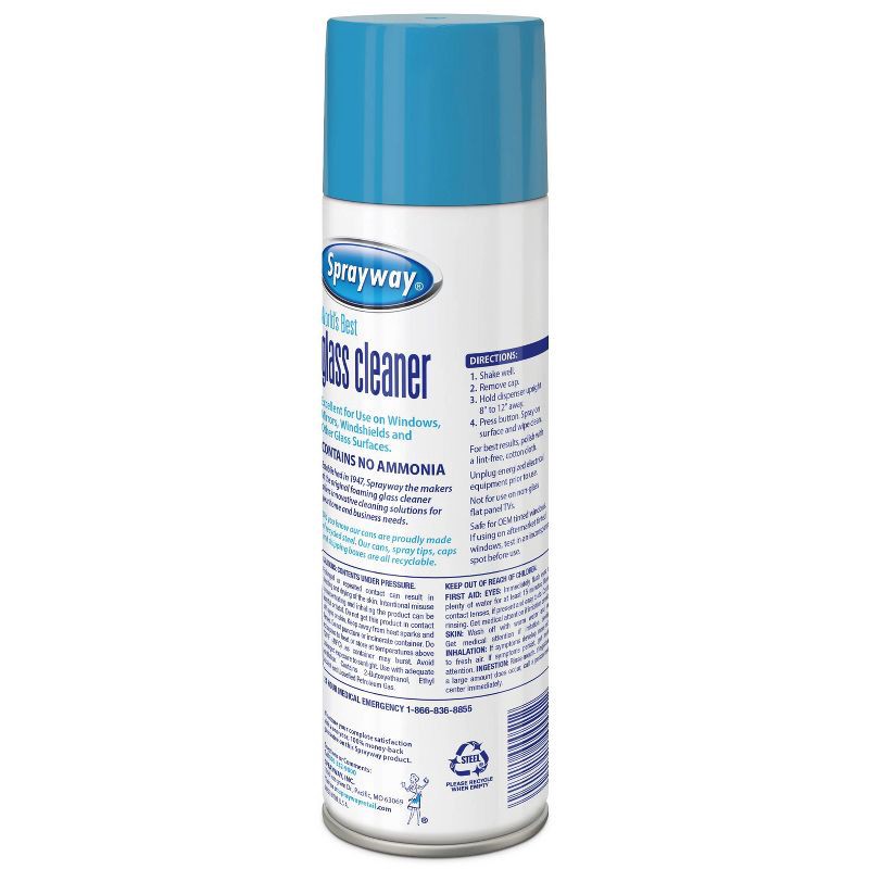 slide 2 of 2, Sprayway Glass Cleaner Ammonia Free Aerosol - 19oz, 19 oz