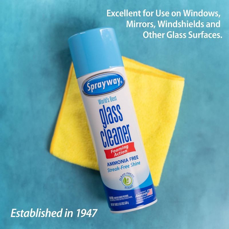slide 4 of 9, Sprayway Glass Cleaner Ammonia Free Aerosol - 19oz, 19 oz