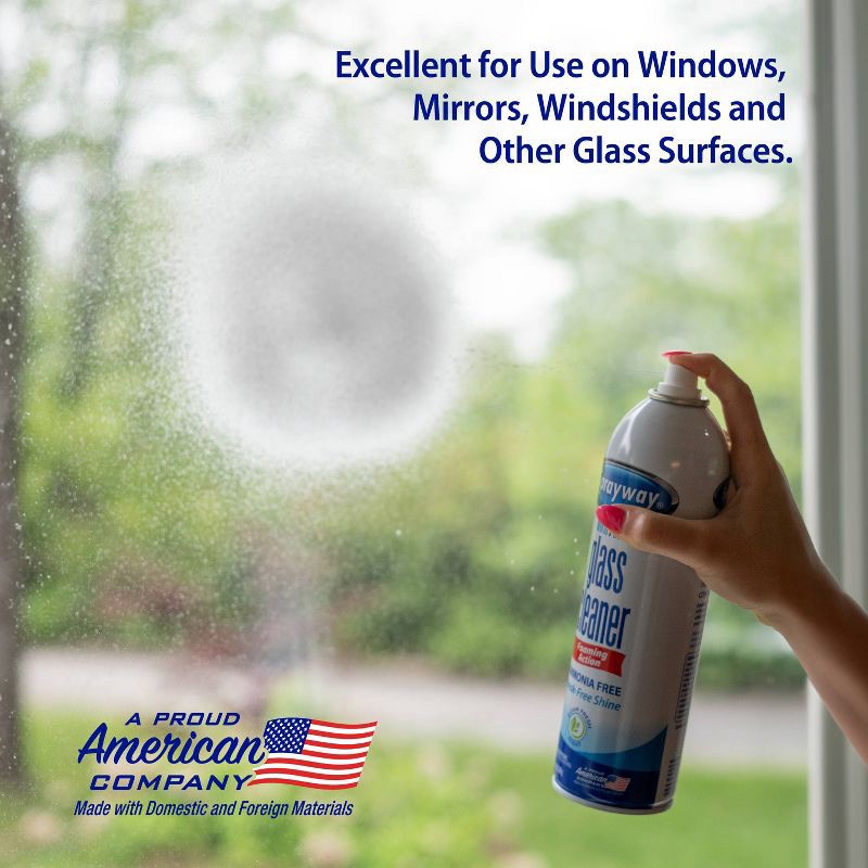 slide 7 of 9, Sprayway Glass Cleaner Ammonia Free Aerosol - 19oz, 19 oz