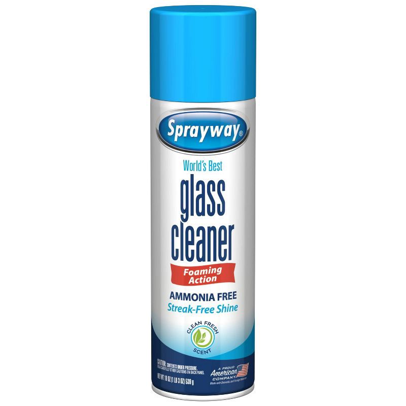 slide 1 of 9, Sprayway Glass Cleaner Ammonia Free Aerosol - 19oz, 19 oz