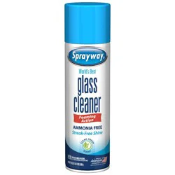Sprayway Glass Cleaner Ammonia Free Aerosol - 19oz