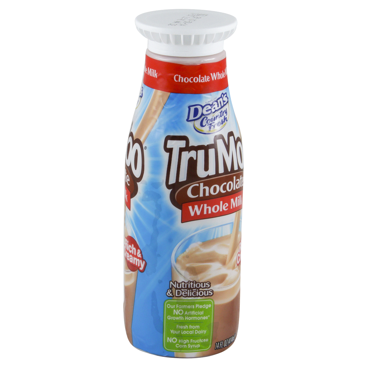 slide 3 of 4, TruMoo Whole Chocolate Milk, 14 fl oz