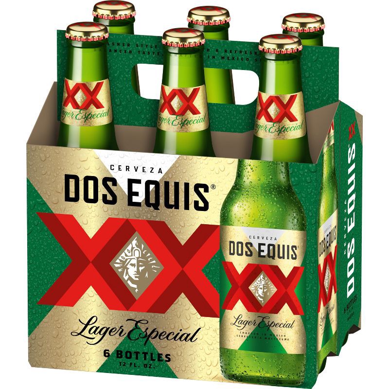slide 5 of 7, Dos Equis Mexican Lager Beer - 6pk/12 fl oz Bottles, 6 ct; 12 fl oz