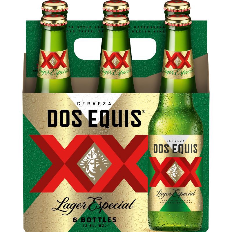 slide 6 of 7, Dos Equis Mexican Lager Beer - 6pk/12 fl oz Bottles, 6 ct; 12 fl oz