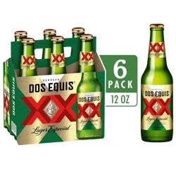 Dos Equis Mexican Lager Beer - 6pk/12 fl oz Bottles