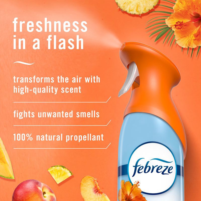 slide 3 of 10, Febreze Odor-Fighting Air Freshener - Hawaiian Aloha - 8.8oz/2pk, 2 ct; 8.8 oz