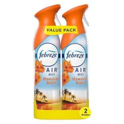 Febreze Odor-Fighting Air Freshener - Hawaiian Aloha - 8.8oz/2pk