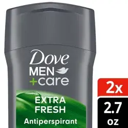 Dove Men+Care 72-Hour Antiperspirant & Deodorant Stick - Extra Fresh - 2.7oz/2ct