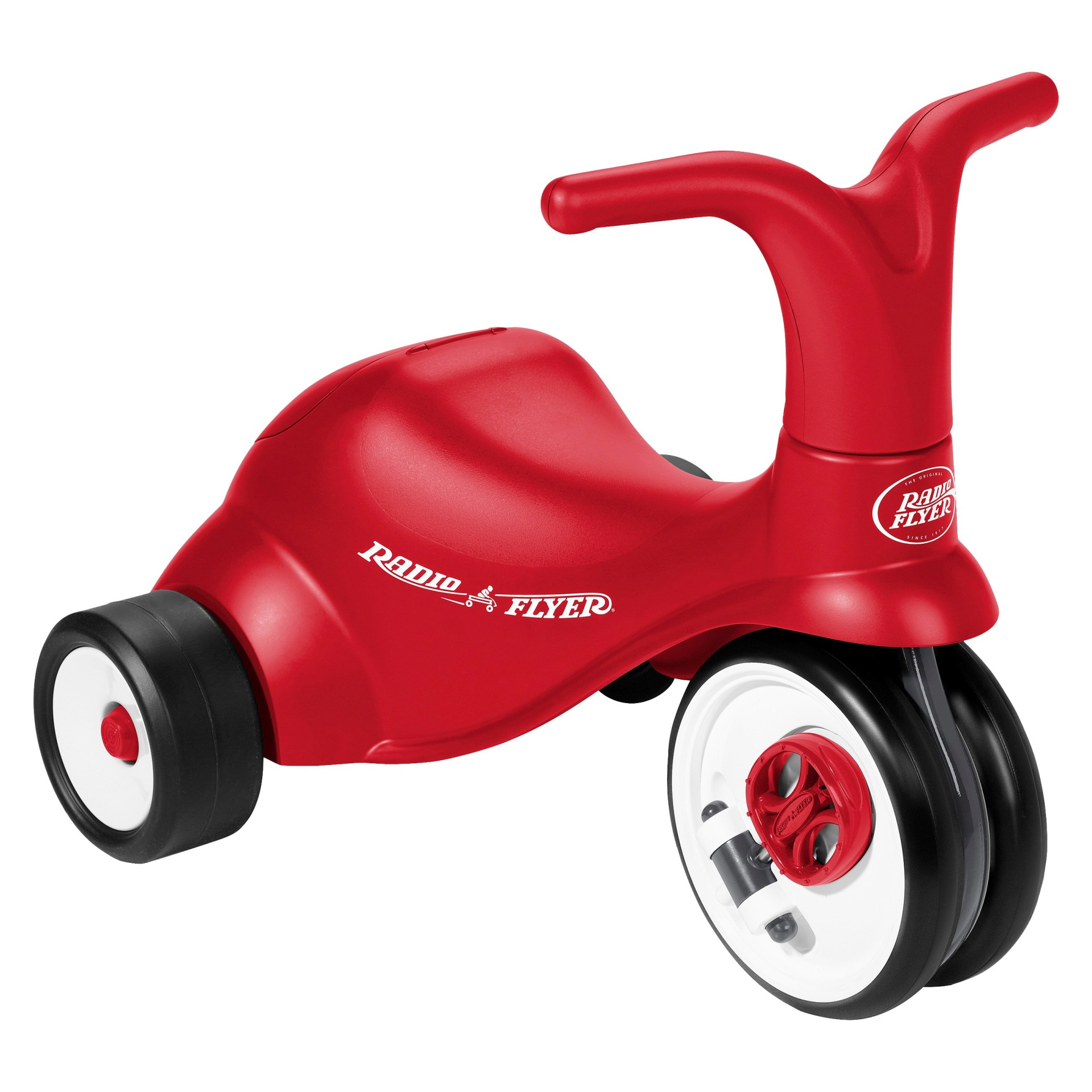 slide 1 of 8, Radio Flyer Kids' Scoot 2 Pedal Scooter - Red, 1 ct