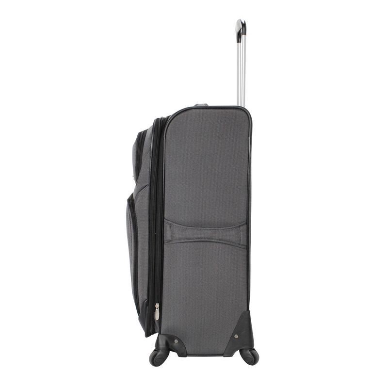 slide 6 of 8, Skyline Softside Carry On Spinner Suitcase - Gray, 1 ct