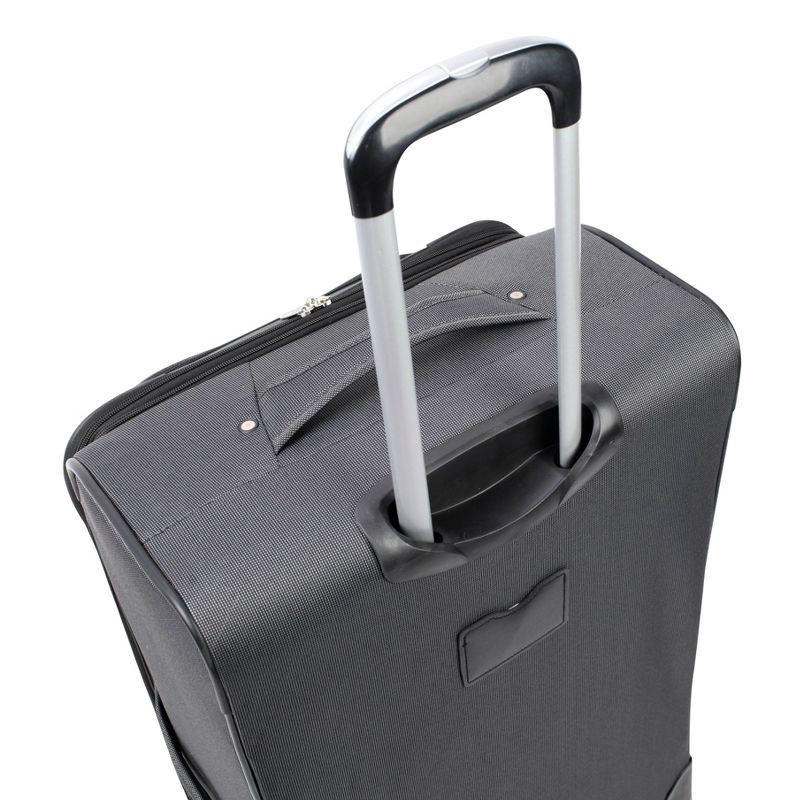 slide 7 of 8, Skyline Softside Carry On Spinner Suitcase - Gray, 1 ct