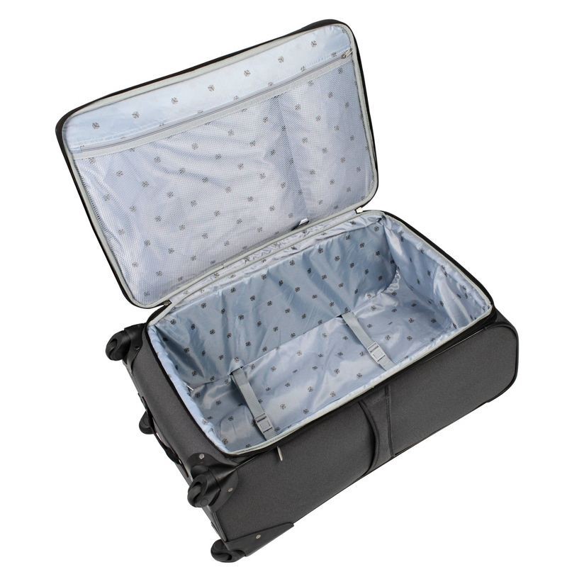 slide 8 of 8, Skyline Softside Carry On Spinner Suitcase - Gray, 1 ct