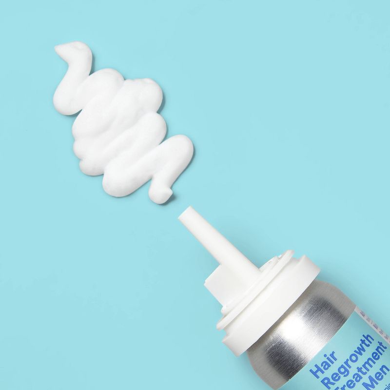 slide 2 of 5, Foam Hair Regrowth Treatment For Men - 2.11oz/3ct - up&up™, 2.11 oz, 3 ct