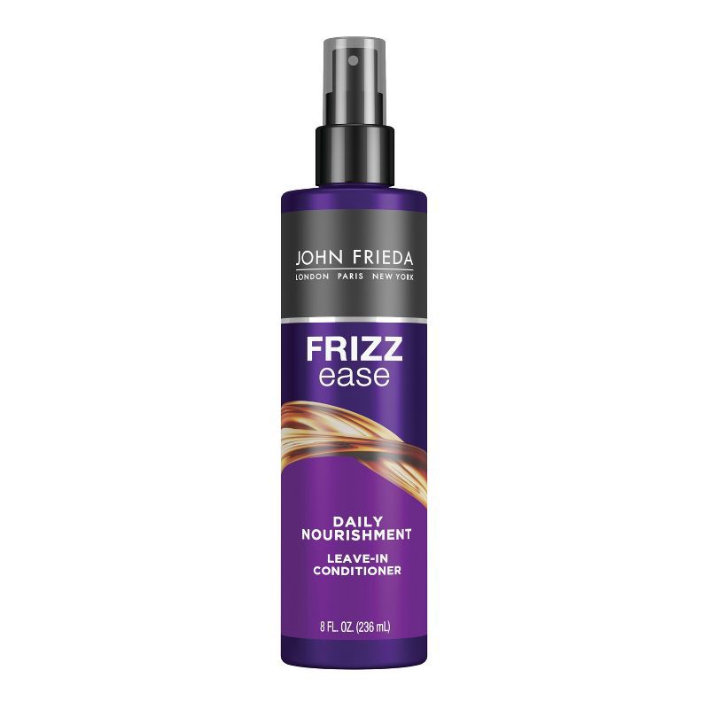 slide 1 of 9, John Frieda Frizz Ease Daily Nourishment Leave-In Conditioner Spray for Frizz-Prone Hair - 8 fl oz, 8 fl oz
