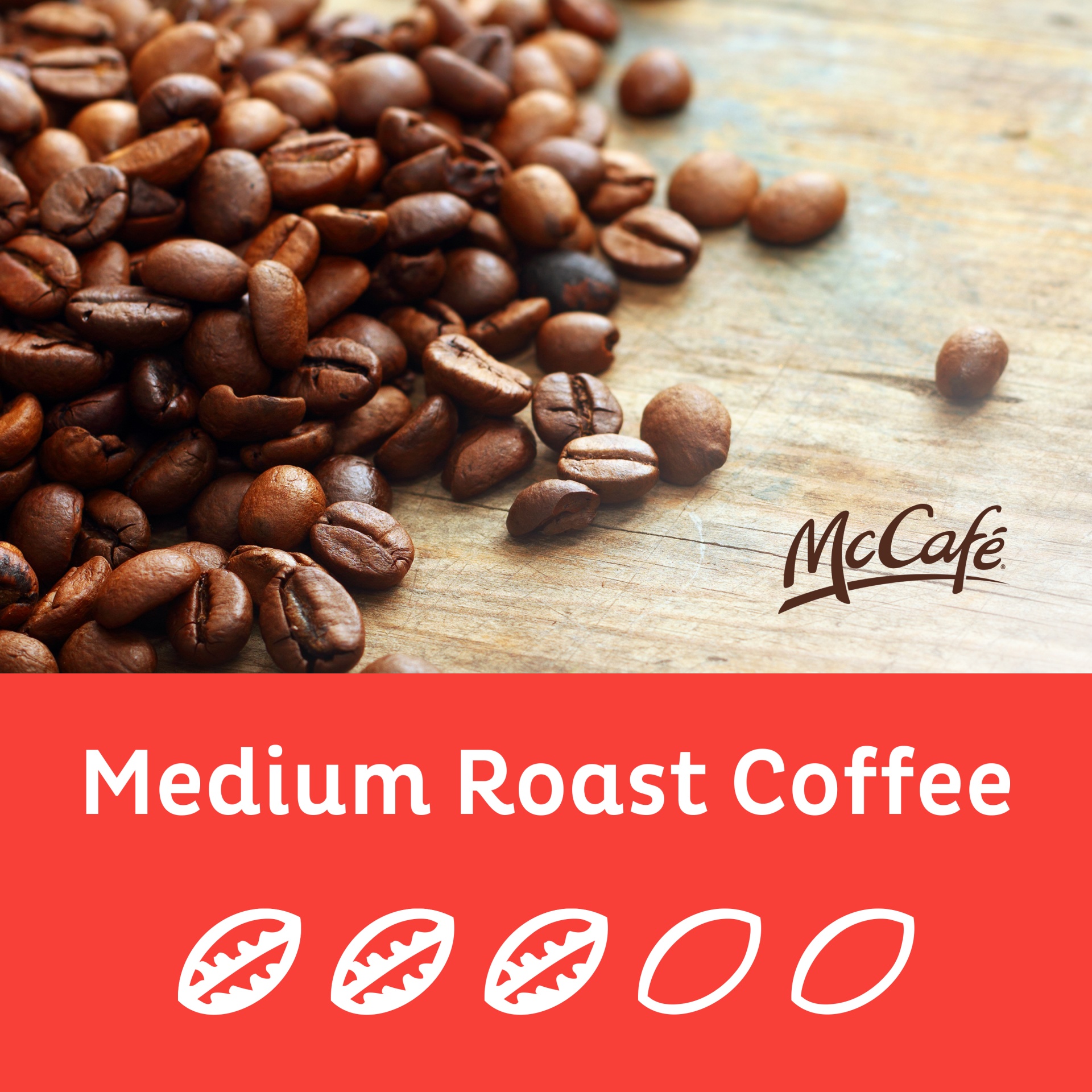 slide 2 of 8, McCafé Premium Roast Coffee K-Cup Pods, 18 ct