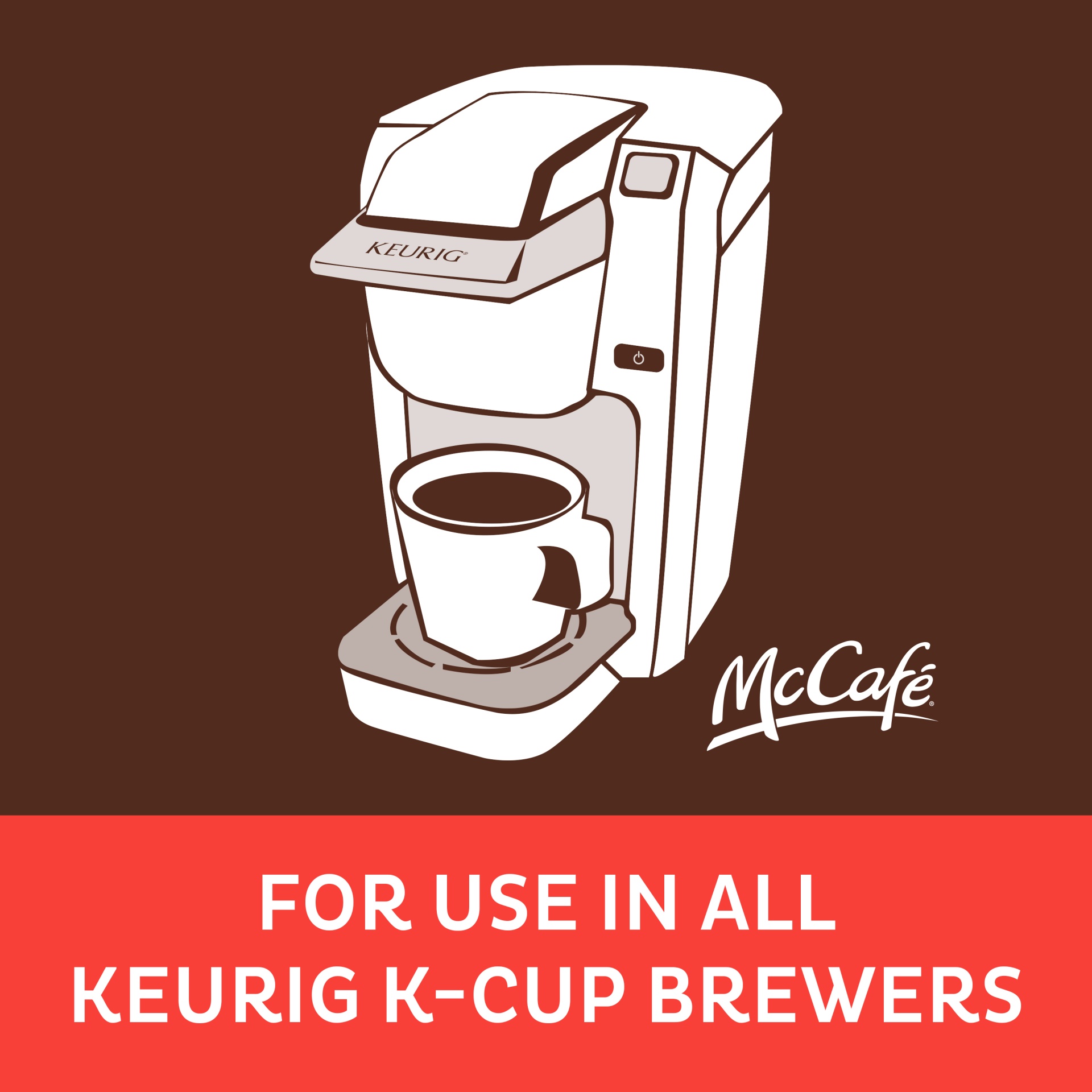 slide 3 of 8, McCafé Premium Roast Coffee K-Cup Pods, 18 ct