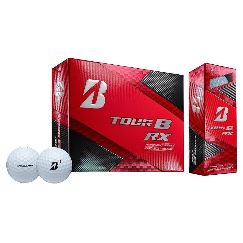 slide 3 of 3, Bridgestone Golf B330RX Golf Balls 12pk - White, 12 ct