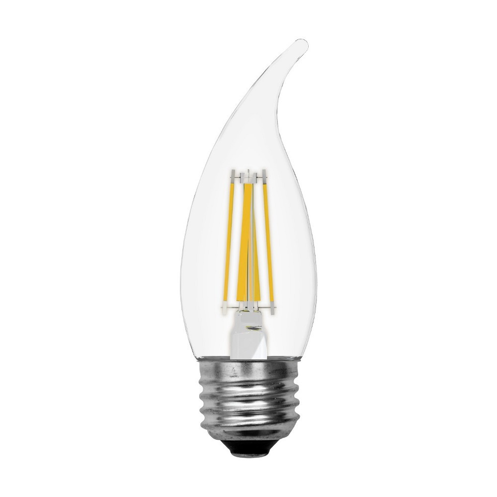 slide 2 of 2, GE 60W Soft White Decorative LED CAM Light Bulb , 2 ct