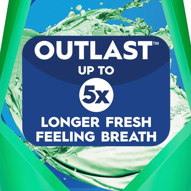 slide 2 of 9, Crest Scope Outlast Mouthwash - 1L, 1 liter