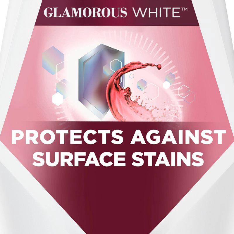 slide 2 of 8, Crest 3D White Glamorous White Alcohol Free Multi-Care Whitening Mouthwash - 473 ml, 473 ml