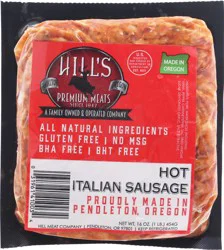 Hill's Hot Italian Sausage 16 oz