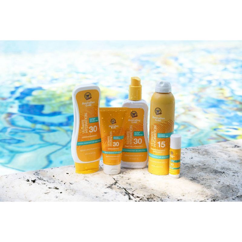 slide 6 of 6, Australian Gold Continuous Spray Sunscreen With Instant Bronzer - SPF 15 - 6 fl oz, 5 ct; 6 fl oz