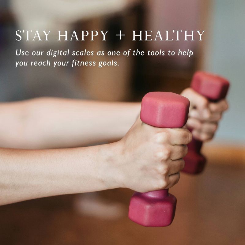 slide 7 of 12, Digital Thin Stainless Steel Bathroom Scale - Taylor, 1 ct