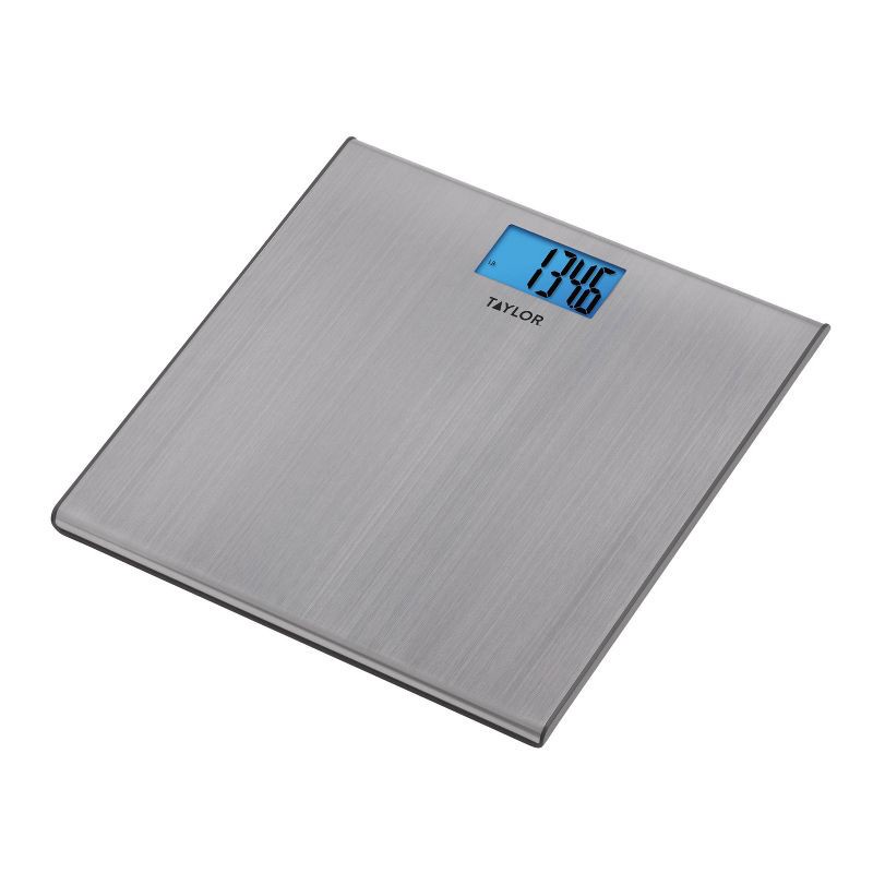 slide 8 of 12, Digital Thin Stainless Steel Bathroom Scale - Taylor, 1 ct