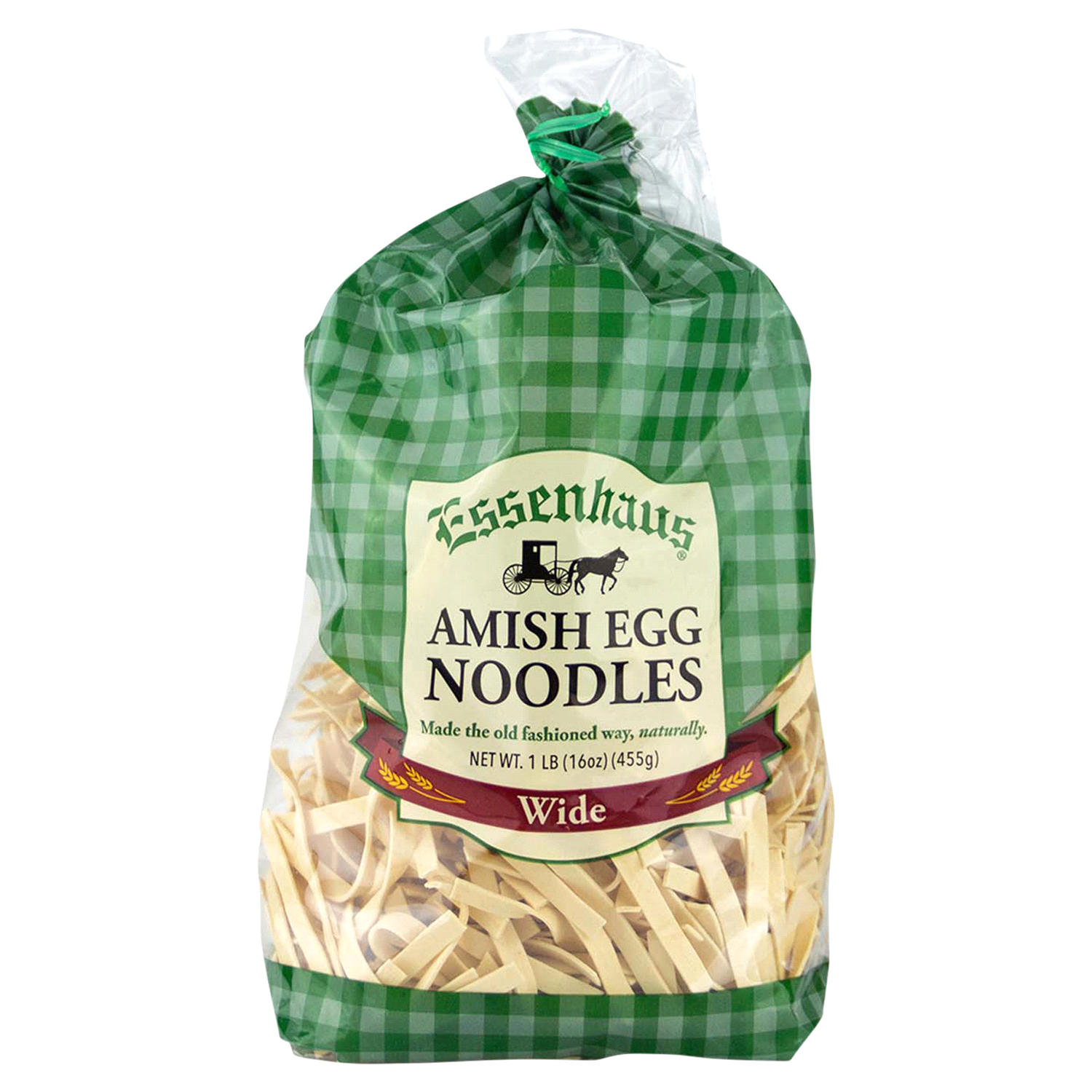 slide 1 of 2, Essenhaus Wide Homestyle Noodles, 16 oz