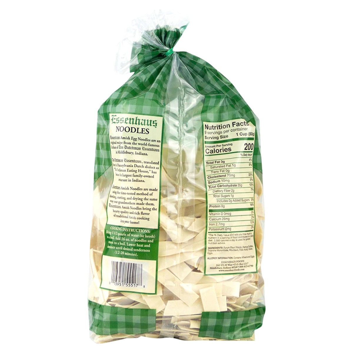 slide 3 of 5, Essenhaus Extra Wide Homestyle Noodles, 16 oz