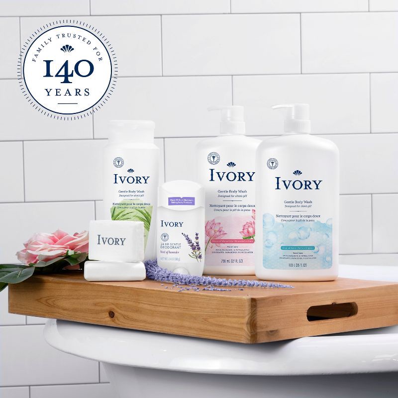 slide 7 of 8, Ivory Original Gentle Bar Soap - 10pk/3.17oz, 10 ct, 3.17 oz