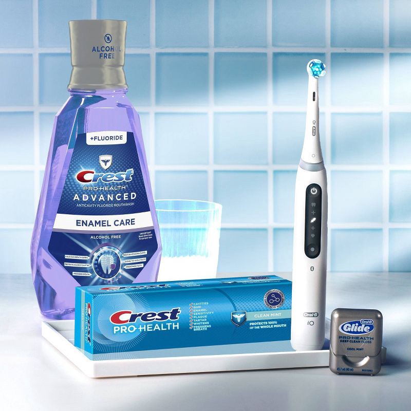 slide 8 of 10, Crest Pro-Health Advanced Mouthwash, Alcohol Free, Enamel Care - 1 L, 1 liter