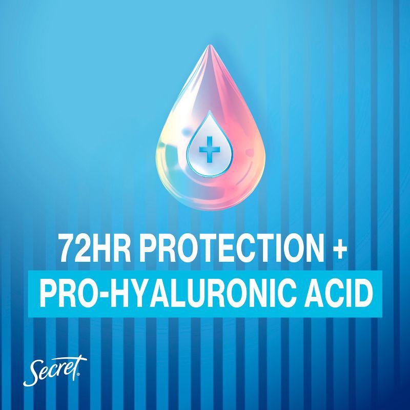 slide 3 of 11, Secret Outlast Clear Gel Antiperspirant & Deodorant for Women - Completely Clean - 2.6oz, 2.6 oz