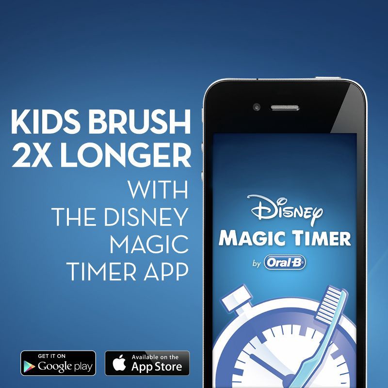 slide 3 of 7, Oral-B Kids' Battery Powered Featuring Disney Princess Toothbrush - Soft, 1 ct