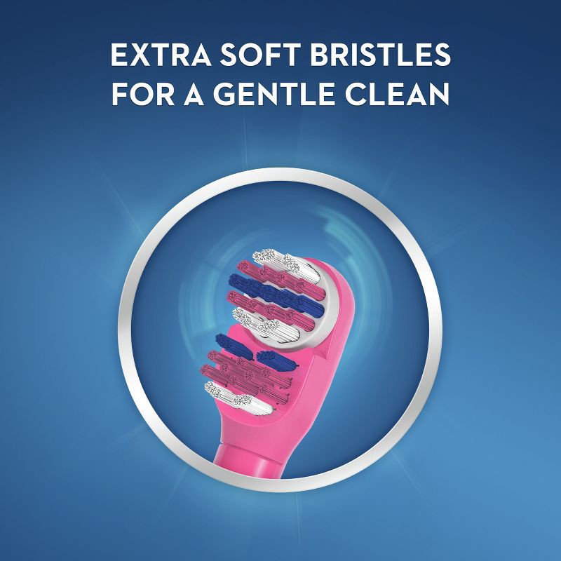 slide 4 of 7, Oral-B Kids' Battery Powered Featuring Disney Princess Toothbrush - Soft, 1 ct