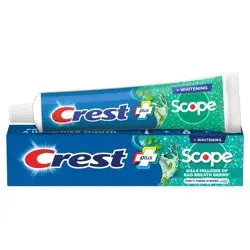 Crest + Scope Complete Whitening Toothpaste, Minty Fresh, 5.4 oz