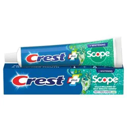 Crest + Scope Complete Whitening Toothpaste - Minty Fresh - 5.4 oz