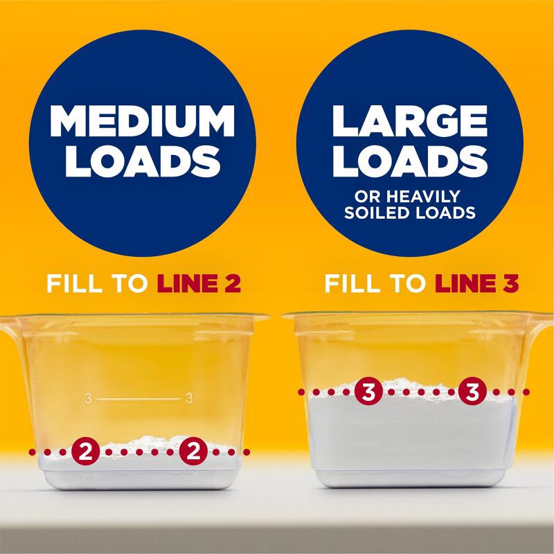 slide 8 of 11, Arm & Hammer Fresh Scent Plus OxiClean HE Laundry Detergent Powder 130 Loads - 160oz, 160 oz