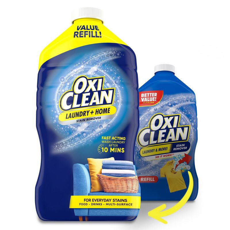 slide 2 of 11, OxiClean Laundry Stain Remover Spray Refill - 56oz, 56 oz