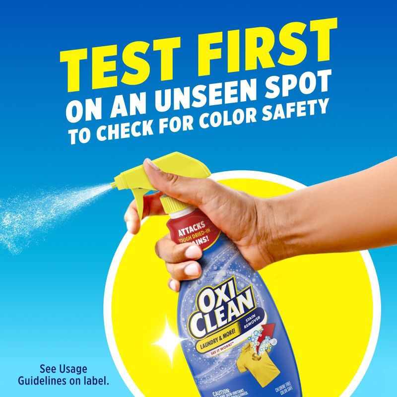 slide 8 of 11, OxiClean Laundry Stain Remover Spray Refill - 56oz, 56 oz