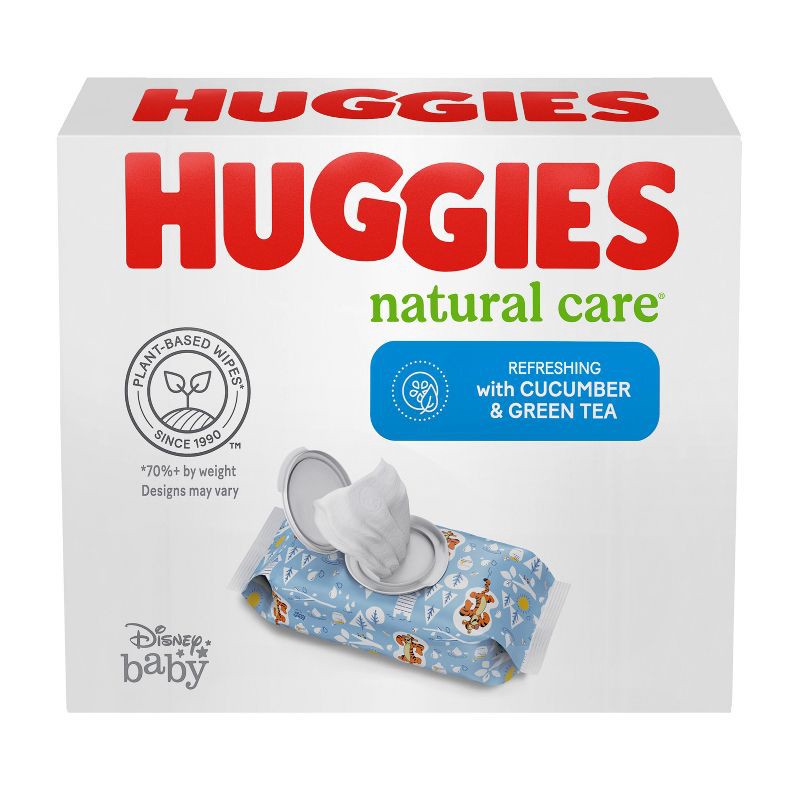 slide 2 of 13, Huggies Natural Care Refreshing Scented Baby Wipes - 168ct/3pk, 3 pk; 168 ct