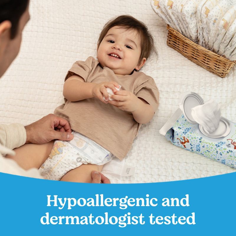 slide 5 of 10, Huggies Natural Care Scented Cucumber, Aloe & Vitamin E Baby Wipes - 3 pack (168ct total wipes), 3 ct, 168 ct