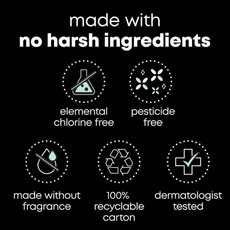 slide 7 of 9, U by Kotex Clean & Secure Overnight Maxi Pads - Unscented - 40ct, 40 ct