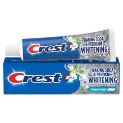 Crest Cavity & Tartar Protection Whitening Baking Soda & Peroxide Toothpaste - 8.2oz