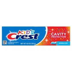 Crest Kid's Cavity Protection Toothpaste, Sparkle Fun Flavor, 4.6 oz