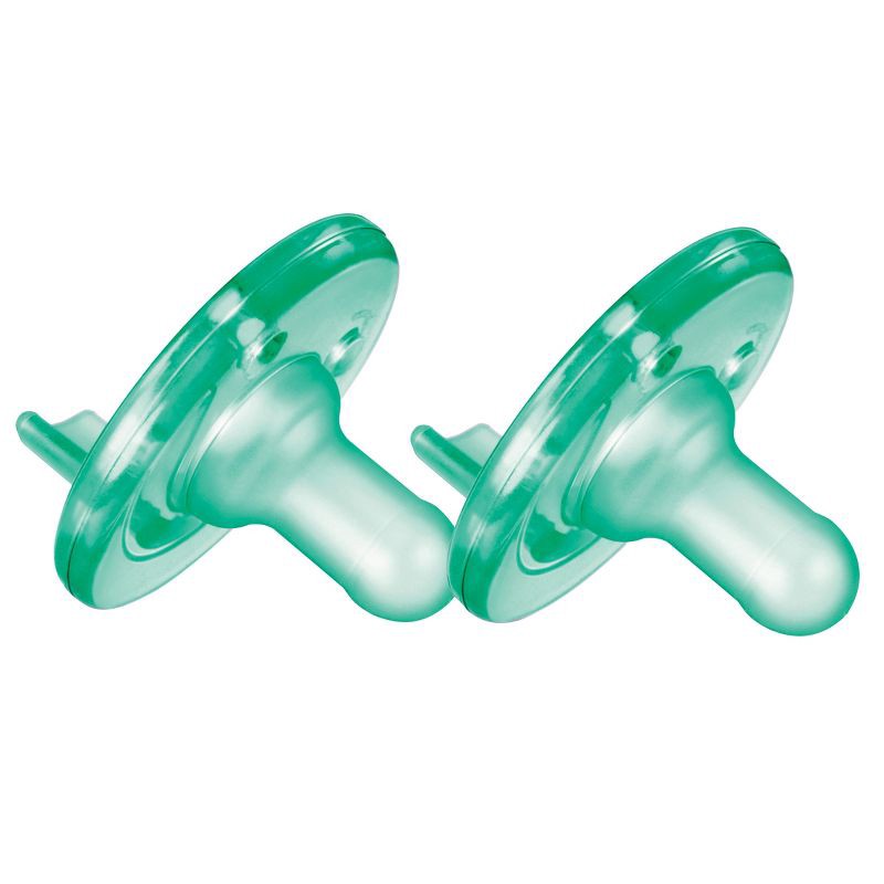 slide 1 of 7, Philips Avent Soothie - 0-3m - Green - 2pk, 2 ct