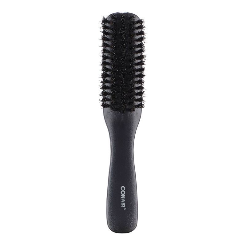 slide 1 of 5, Conair Boar Bristle Grooming Hair Brush - Black, 1 ct