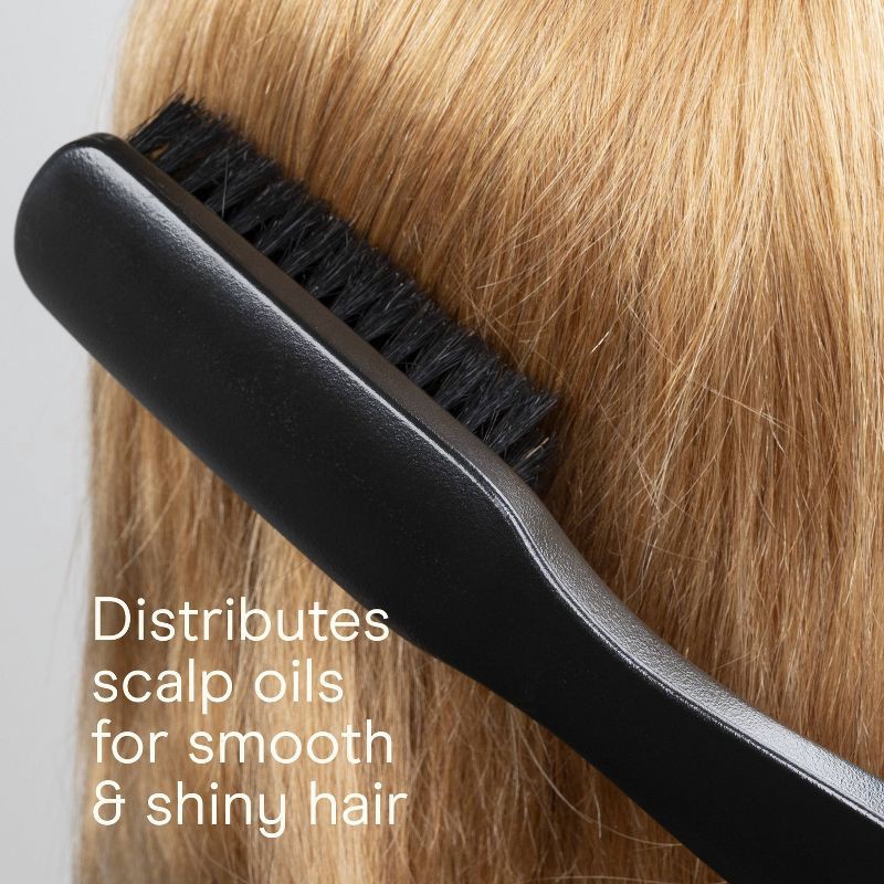 slide 5 of 7, Conair Boar Bristle Grooming Hair Brush - Black - All Hair, 1 ct